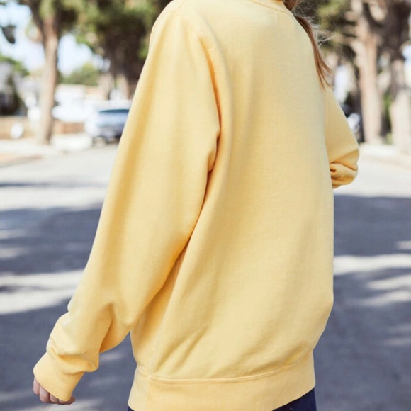 Brandy Melville yellow Honey crewneck 🍯 - Picture 7 of 8